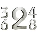 Hausnummer in 3D