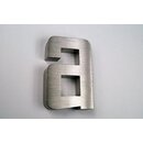 3D-Buchstabe a Edelstahl V2A H15cm New-Design  inkl. Versand