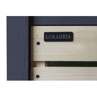 Lukadria Mülltonnenverkleidung aus Holz bis 240L für 1 Tonne HamburgNA