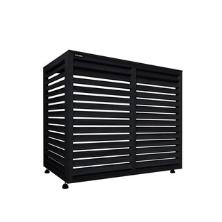 Verkleidung fr Wrmepumpe und Klimaanlage in anthrazit kleine Fehler  B-Ware