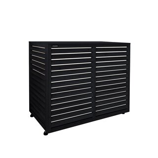 Verkleidung fr Wrmepumpe und Klimaanlage in anthrazit kleine Fehler  B-Ware