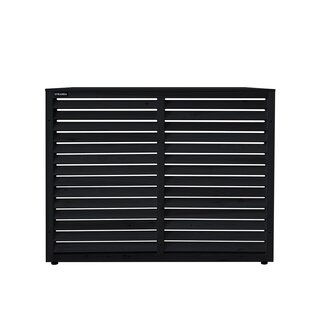 Verkleidung fr Wrmepumpe und Klimaanlage in anthrazit kleine Fehler  B-Ware