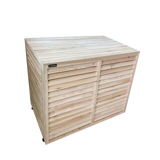 Verkleidung fr Wrmepumpe und Klimaanlage in natur kleine Fehler  B-Ware