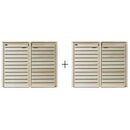 M�lltonnenbox M�lltonnenverkleidung in Natur Holz 240L...