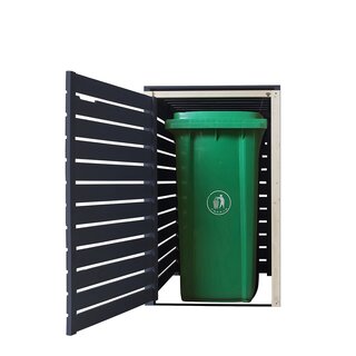 Mlltonnenverkleidung aus Holz  fr 1 Tonne bis 240 Liter HamburgAN  (B) B-Ware