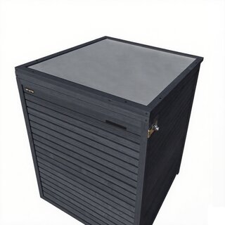 Rollator Garage Rollatorbox Gerteschuppen mit Pultdach Gartenhaus in anthrazit