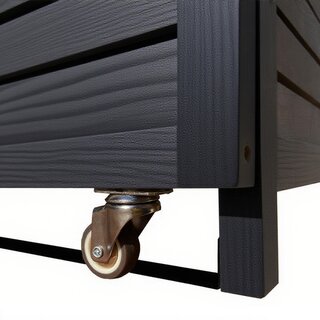 Rollator Garage Rollatorbox Gerteschuppen mit Pultdach Gartenhaus in anthrazit