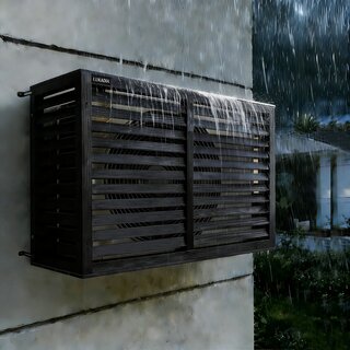 Verkleidung Au�enger�t Klimaanlage W�rmepumpe 86 cm x 60 cm x 32 cm anthrazit