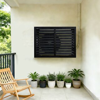 Verkleidung Au�enger�t Klimaanlage W�rmepumpe 86 cm x 60 cm x 32 cm anthrazit