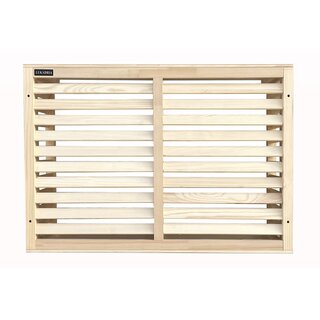 Verkleidung Au�enger�t Klimaanlage W�rmepumpe 86 cm x 60 cm x 32 cm in Natur